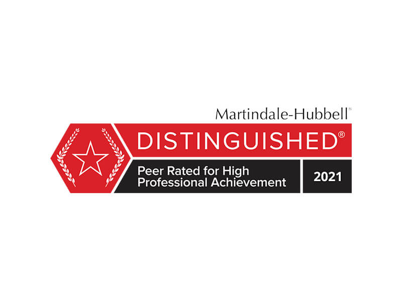 Rated by Martindale-Hubbell